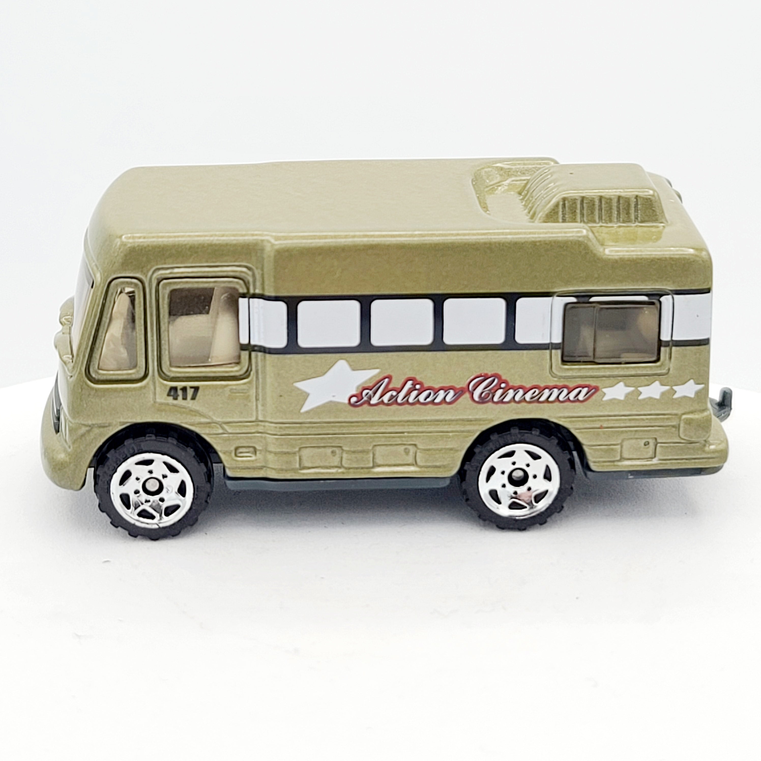 Matchbox Truck Camper RV "Action Cinema" (2005 MBX Hitch & Haul Set Exclusive)